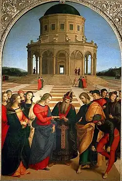 The Marriage of the Virgin by Raphael, 1504