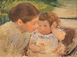 Mary Cassatt, Susan Comforting the Baby No. 1, c. 1881