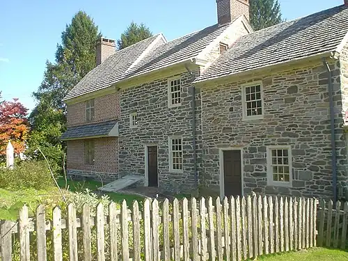Seventeenth-century Thomas Massey House on Lawrence Road
