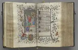 The open book of hours of Charles the Noble