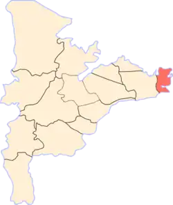 Location of El Matareya in Dakahlia Governorate.