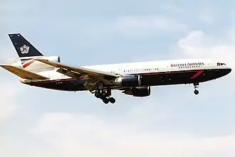 A McDonnell Douglas DC-10-30 in 1996