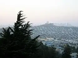 Portola viewed from John McLaren Park