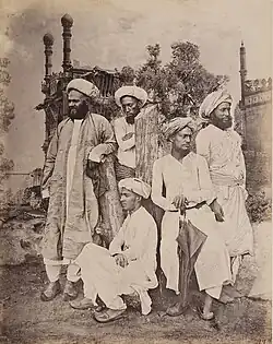 Memon men - photographs of Western India Series 1855-1862