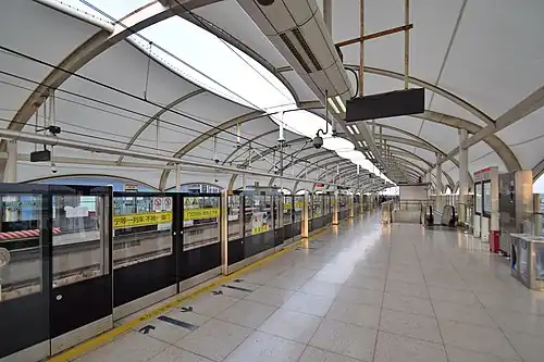 Line 7 platform of Meilan Lake