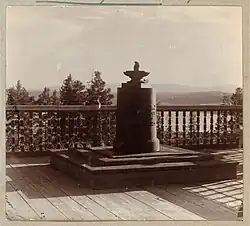 Monument to S. Chumpin in 1910. Photo by Sergey Prokudin-Gorsky
