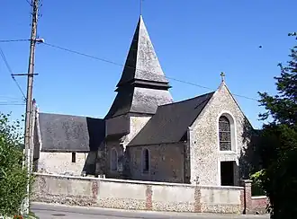 The church in Menneval