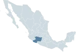 Location within Mexico