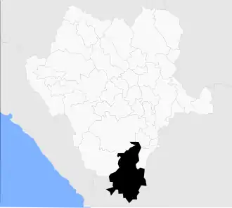 Municipality of Mezquital in Durango