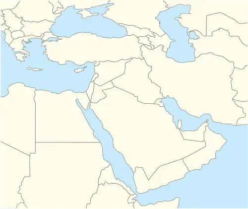 Location of Jerusalem