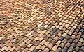 Tile roof in Milan.