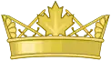 Loyalist military coronet (Canadian)