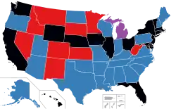 Minimum age to purchase handguns Note that federal law sets a minimum age of 21.