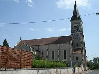 The church in Minzac