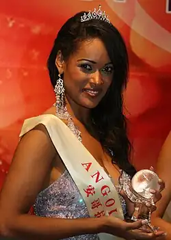 Micaela Reis, Miss Angola 2006 & Miss World 2007 first runner-up