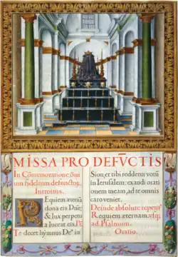 Catafalque (fl. 34), post-1622 (unsigned)