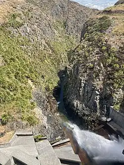 Outfall from Lake Moawhango