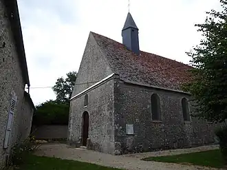 The church in Moinville-la-Jeulin