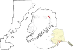 Location in Kenai Peninsula Borough, Alaska