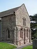 Morland church, south transept