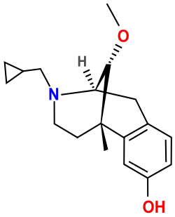 Chemical structure of moxazocine .