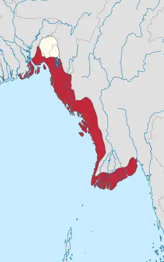 Mrauk U at its peak in 1603