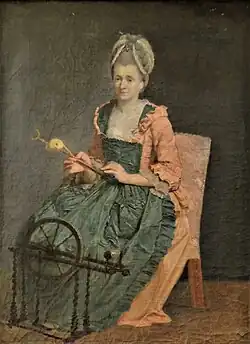 The Unwinder by Nicolas-Bernard Lépicié. 18th century