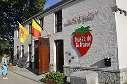Strawberry museum in Wépion