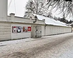 Museum Kampa, entrance to the courtyard