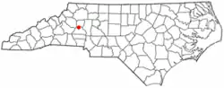 Location of St. Stephens in North Carolina