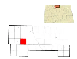 Location of Hastings Township
