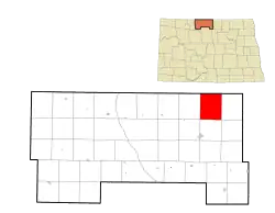 Location of Roland Township