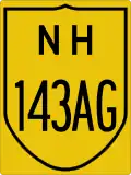 National Highway 143AG shield}}