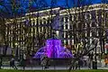 Fountain at night