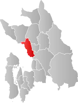 Nittedal within Akershus