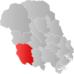 Fyresdal within Telemark