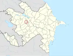Location of Naftalan