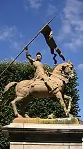 Statue of Joan of Arc in Nantes