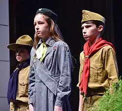 Boy & Girl Scouts Oak Ridge High School 2015