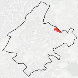 Location within Athens municipality