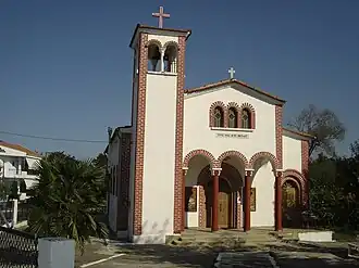 Agios Nikolaos church in Nea Agathoupoli