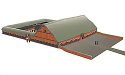 Nebelivka temple, reconstruction.[67]