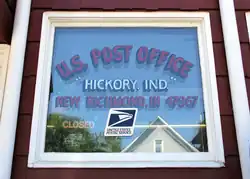The post office for New Richmond and "Hickory"
