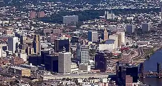 Newark, New Jersey is the fourth-most populous city in the Northeast and 64th-most populous in the U.S. Its population was 311,549 in 2020. Its metro area is combined with the New York area.
