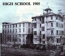 English High School for Boys Building in Istanbul