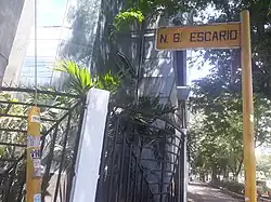 Street sign of Nicolas G. Escario, Cebu City, Philippines