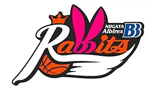 Niigata Albirex BB Rabbits 新潟アルビレックスBBラビッツ logo