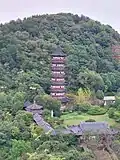 View of the Hongjue Pagoda