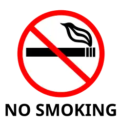 No smoking sign