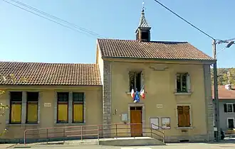 The town hall in Noirefontaine